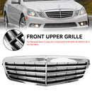 2009-2013 Mercedes-Benz E-Class W212 E350 E550 E63 AMG Chrome Front Grill Grille-3