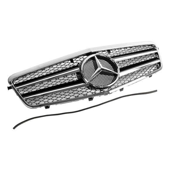 Mercedes-Benz Classe E W212 Grille de pare-chocs avant chromée pour E200 E220 E350 E550 E63 AMG 2009.9-2013.2