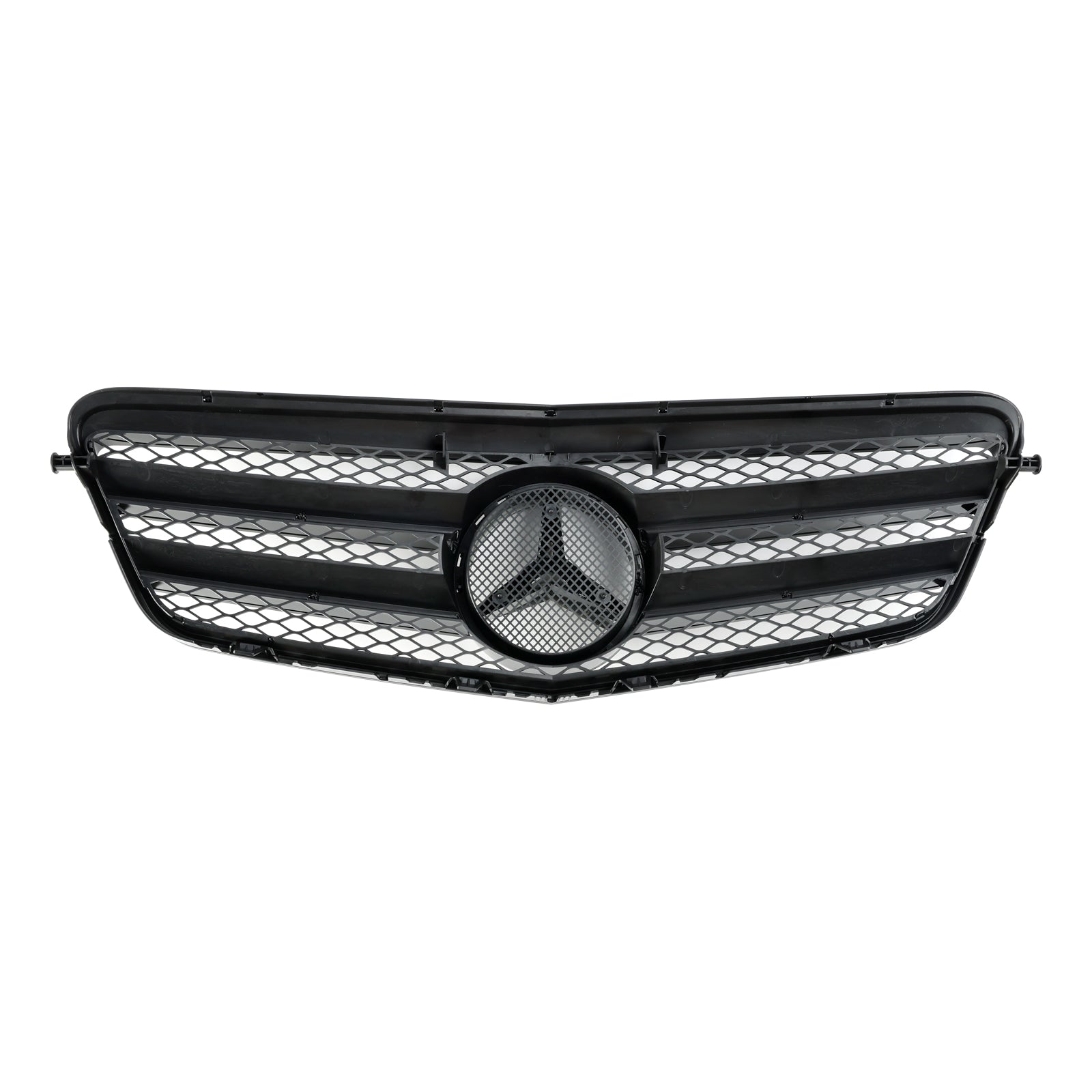 Parrilla delantera negra para parachoques de Mercedes-Benz Clase E 2009 2010 2011 2012 2013 W212 E200 E220 E350 E550 E63