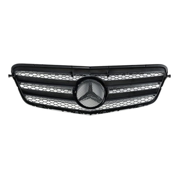 2009–2013 Mercedes-Benz E-Klasse W212 E200 E220 E350 E550 E63 Frontstoßstangengrill Schwarzer Kühlergrill