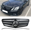 Mercedes-Benz | Clase E W212 | 2009-2013 | Parrilla negra | Estilo AMG | Parrilla de repuesto para parachoques delantero-3