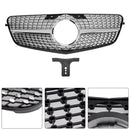 Mercedes Benz Clase E 2010-2013 W212 Reemplazo de parachoques delantero con parrilla estilo diamante, rejilla cromada-6