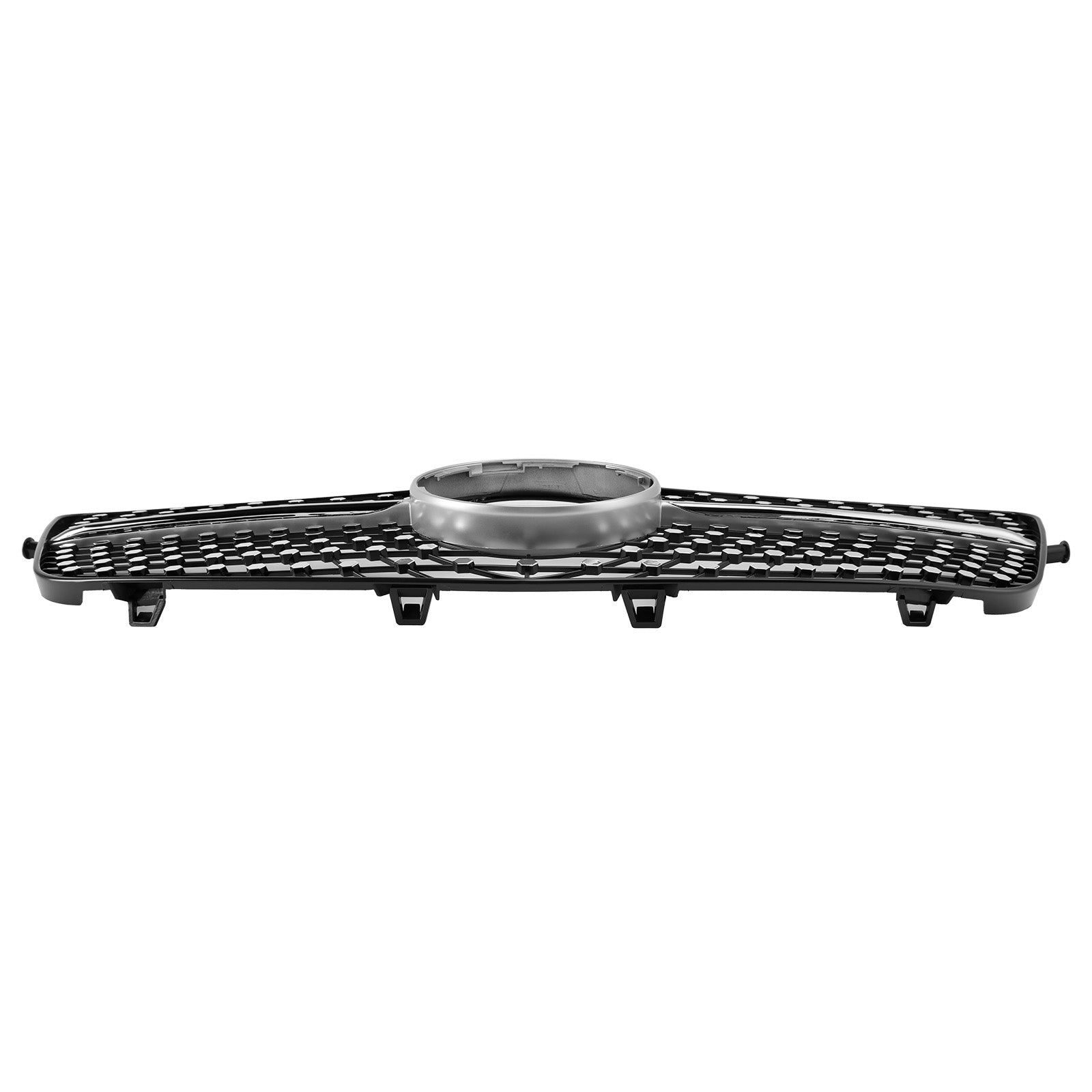 2010-2013 Mercedes Benz E class W212 Diamond Style Grill Front Bumper Replacement Chrome Grille
