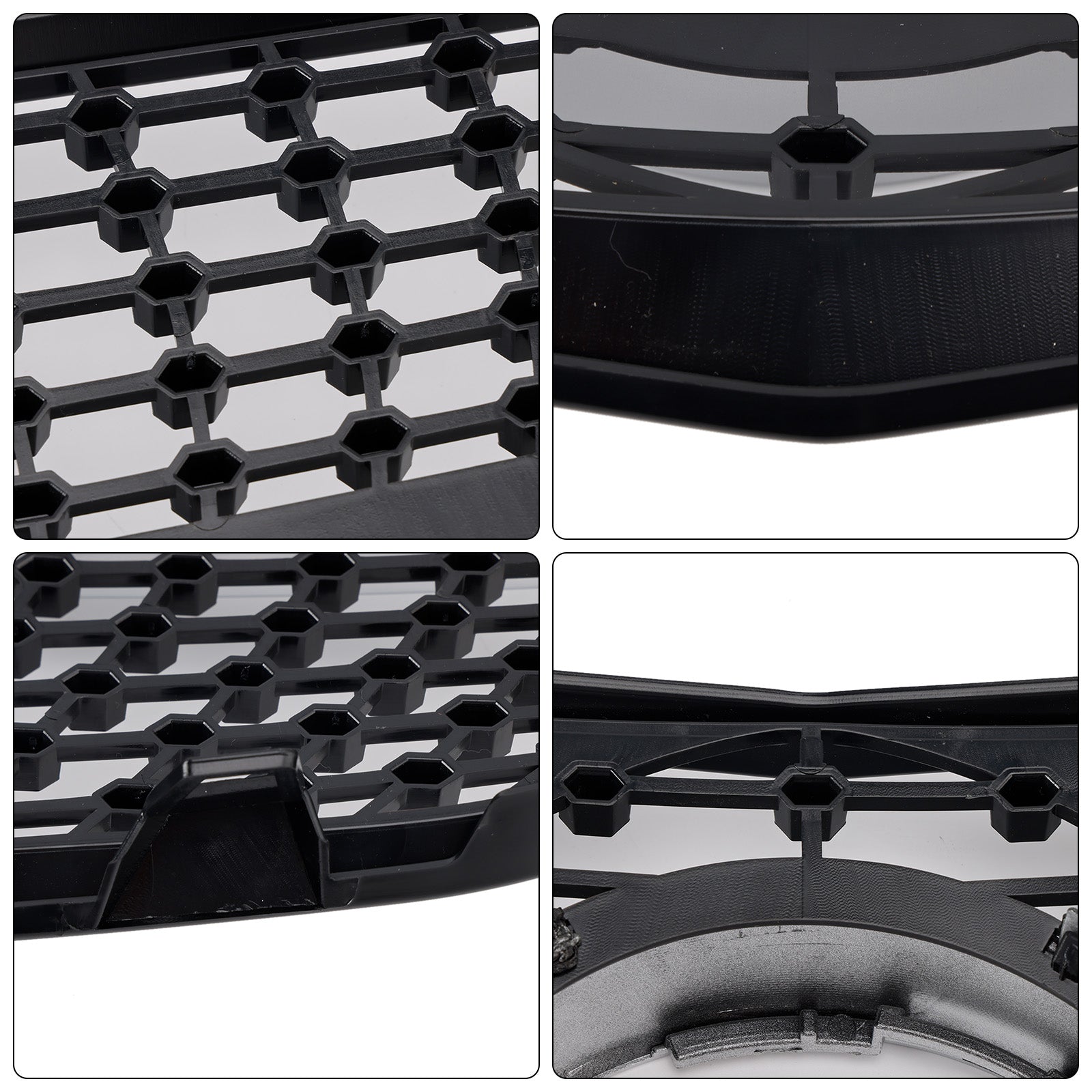 2010-2013 Mercedes Benz E class W212 Diamond Style Grill Front Bumper Replacement Chrome Grille