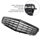 Mercedes Benz Clase E 2009-2013 W212 Rejilla de repuesto para parachoques delantero de parrilla negra E200 E220 E350 E550-6