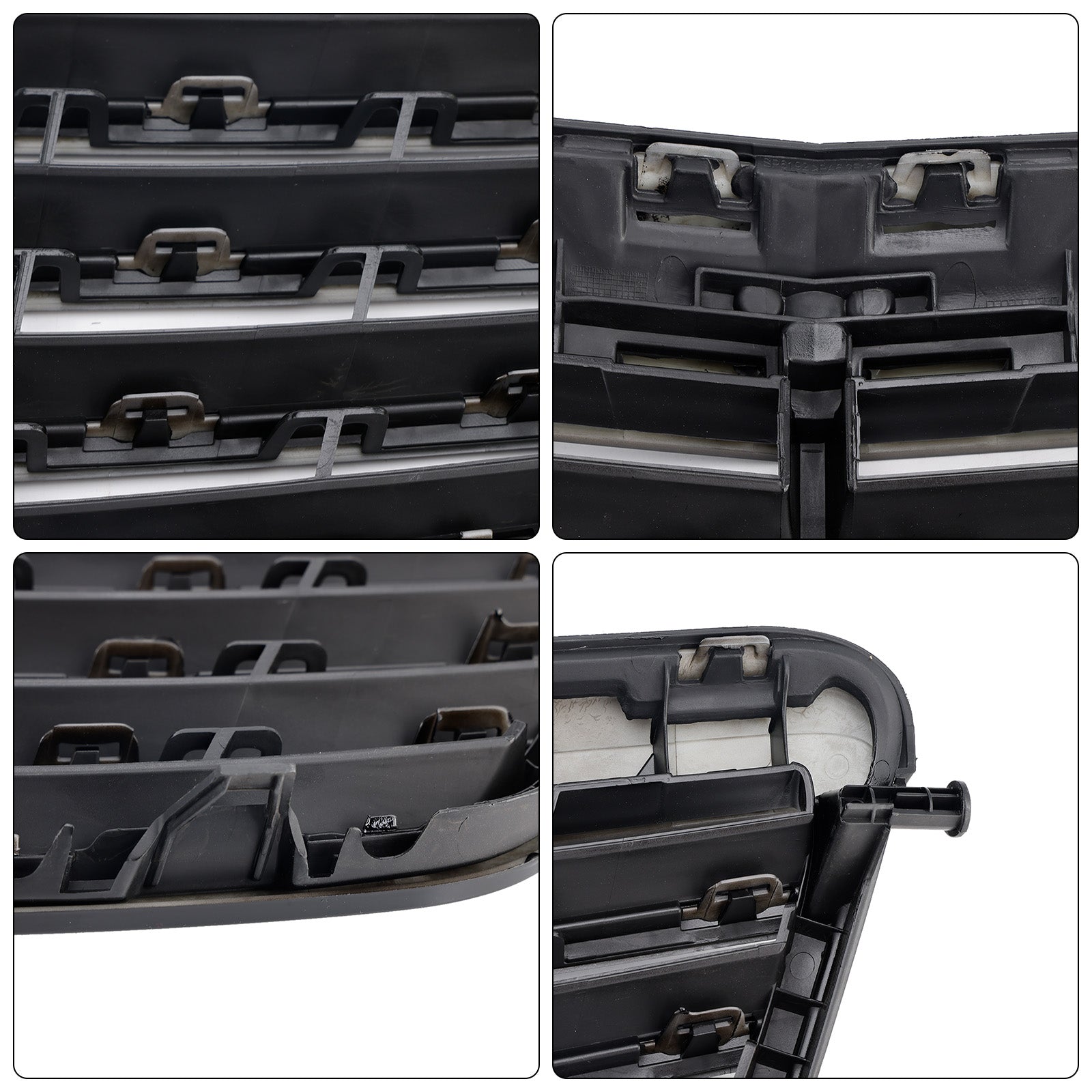 2009–2013 Mercedes Benz E-Klasse W212 E200 E220 E350 E550 Schwarzer Grill Frontstoßstange Ersatzgrill