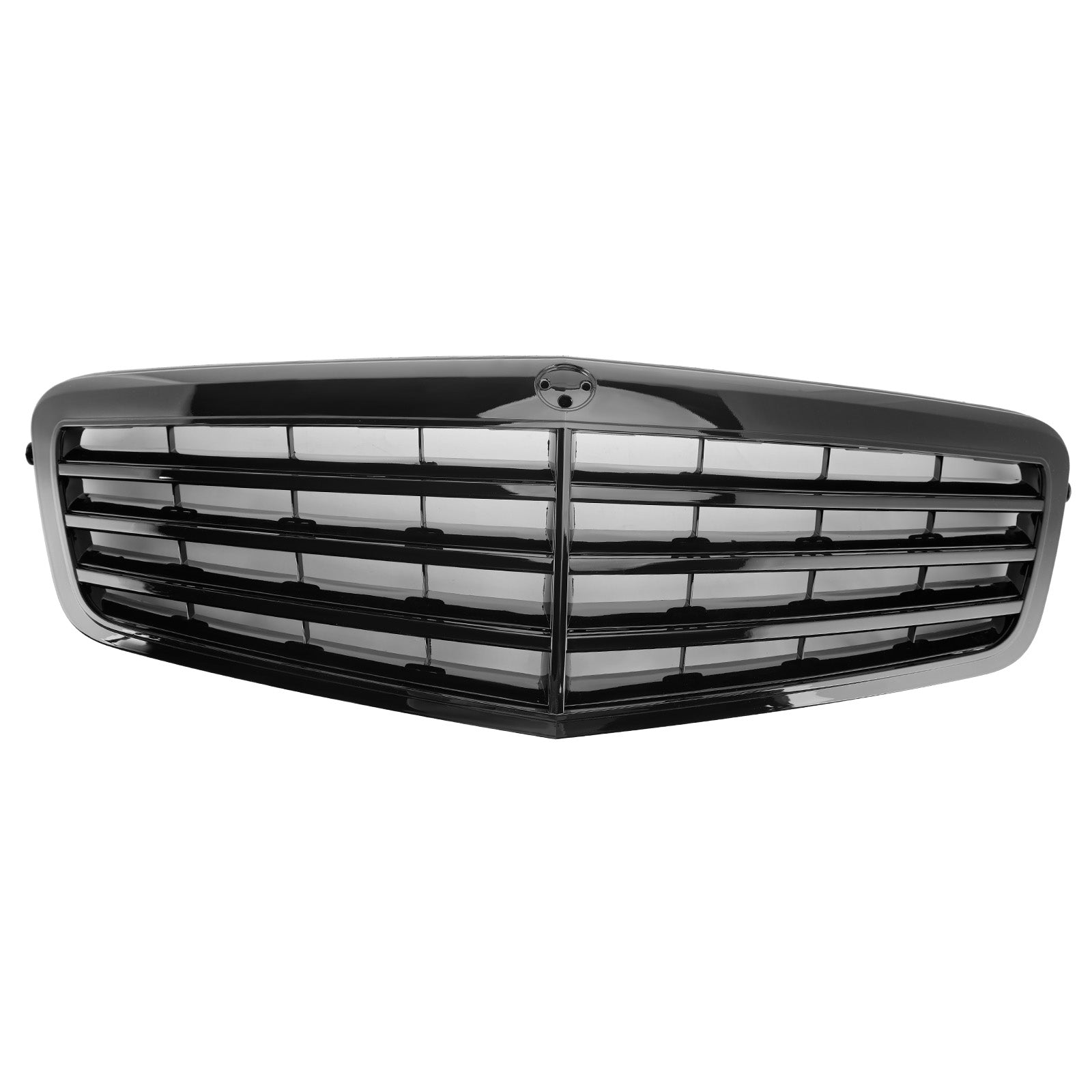 2009-2013 Mercedes Benz E Class W212 E200 E220 E350 E550 Black Grill Front Bumper Replacement Grille