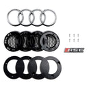 Audi A6 C7 / S6 2012-2015 pre-facelift RS6 Style Honeycomb Front Bumper Grille Blcak Grill-10