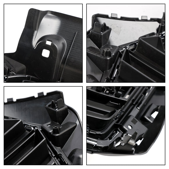 2017-2019 Audi A3 / S3 Front Bumper Horizontal Slat Grill Chrome Grill