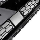 Audi A3 / S3 2017-2019 Honeycomb Mesh Front Bumper Grille Replacement Black Grill-14