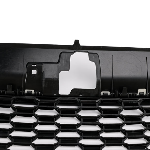 Audi A3/S3 2017-2019 grade do amortecedor dianteiro do favo de mel da grade do estilo RS3 com furo do ACC