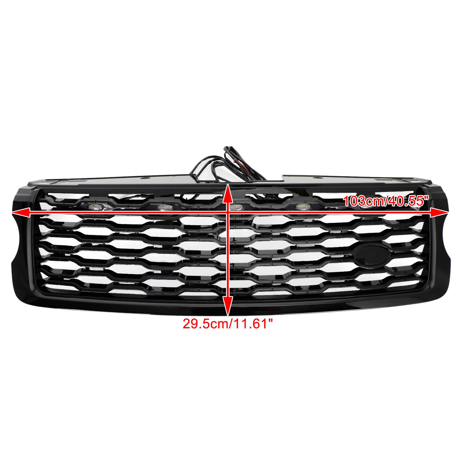 Land Rover 2013-2017 Range Rover Vogue L405 W/LED Front Bumper Upper Grill