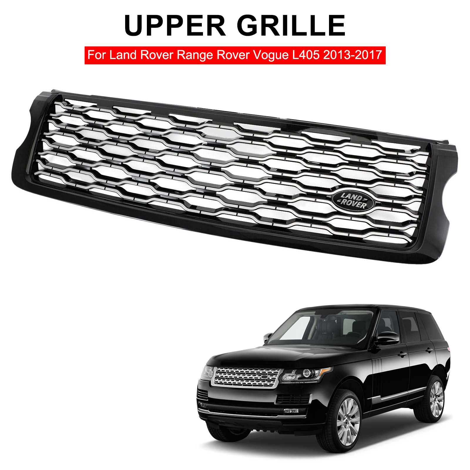 Parrilla superior del parachoques delantero Land Rover Range Rover Vogue L405 2013-2017