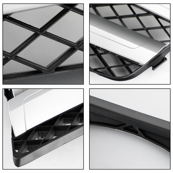 Mercedes Benz GLK-Klasse 2008-2012 X204 Zwart Chrome Grille Voorbumper Vervanging Grill
