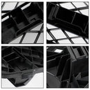 2008-2012 Mercedes Benz Classe GLK X204 GLK350/220/250/300/320 Grille de pare-chocs de capot avant Grille noire argentée-7