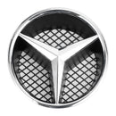 2008-2012 Mercedes Benz Classe GLK X204 GLK350/220/250/300/320 Grille de pare-chocs de capot avant Grille noire argentée-5