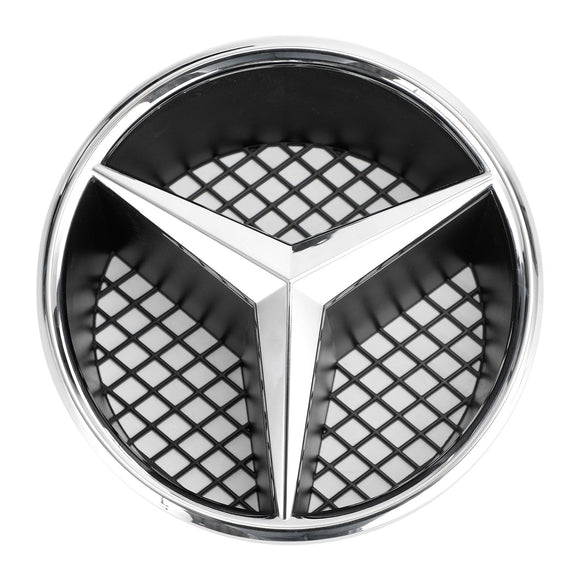 2008-2012 Mercedes Benz Classe GLK X204 GLK350/220/250/300/320 Grille de pare-chocs de capot avant Grille noire argentée