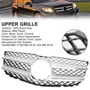 Mercedes-Benz GLK-Class X204 2013-2015 Chrome Front Grill Upper Bumper Replacement Grille-5