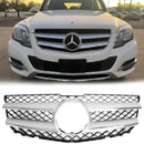 Mercedes-Benz GLK-Class X204 2013-2015 Chrome Front Grill Upper Bumper Replacement Grille-4