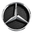 Griglia paraurti anteriore per cofano Mercedes-Benz Classe GLK GLK250/300/350 2013-2015 Griglia cromata argento nera-6