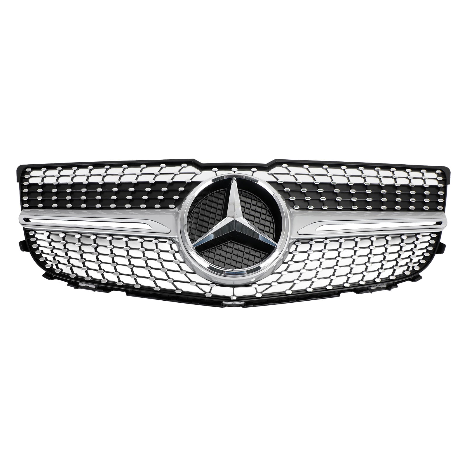 Grille de pare-chocs avant en diamant pour Mercedes Benz 2013-2015 X204 Classe GLK GLK250/300/350