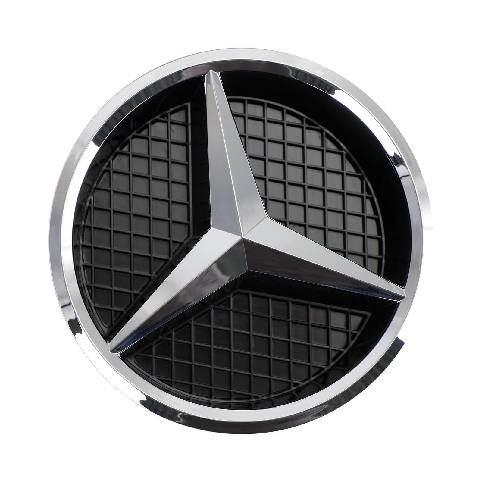 Grille de pare-chocs de capot avant Mercedes-Benz Classe GLK GLK250/300/350 2013-2015 Grille chromée argentée noire