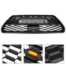 2016–2023 Toyota Tacoma TRD PRO Style Grill Frontstoßstange Ersatz-Grill-Set in Schwarz mit LED-Licht-28