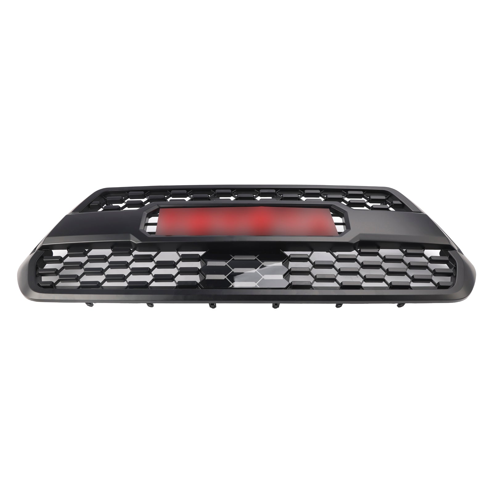 Toyota Tacoma 3. Gen 2016-2023 Kühlergrill mit rotem Buchstaben TRD Pro Style Grill + Sensorabdeckung