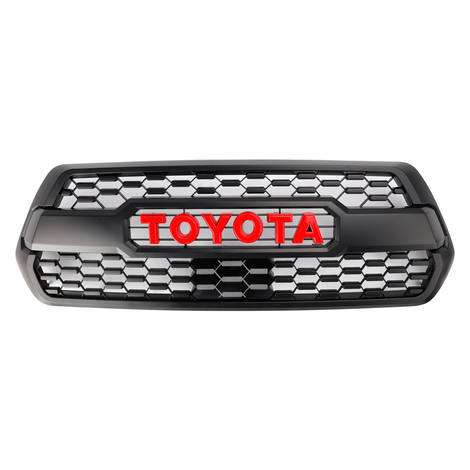 Toyota Tacoma 2016 2017 2018 2019 2020 2021 2022 2023 Front Grille TRD PRO With Gray/ White/ Red Letter