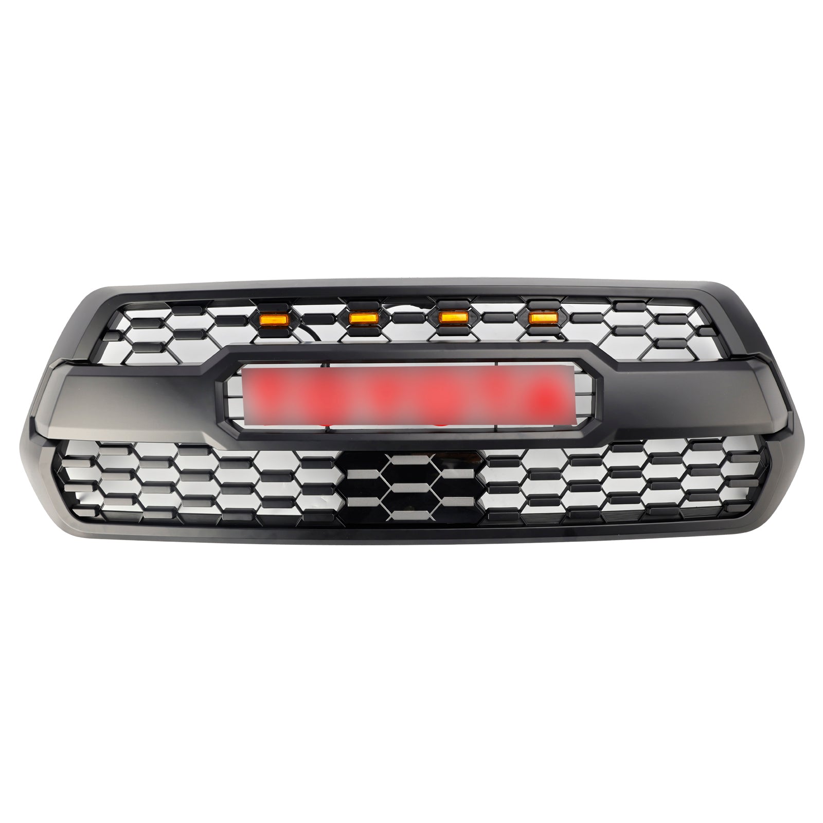 2016-2023 Toyota Tacoma TRD Pro Style Grill Grill Sostituzione del paraurti Black Grille Kit con luce a LED