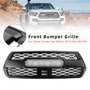 Toyota Tacoma 3rd Gen Grille With White Letter TRD PRO Style 2016-2023-2