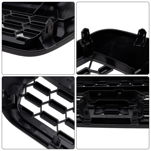 2016–2023 Toyota Tacoma TRD PRO Style Frontgrill mit RGB-Farb-LED-Leuchtbuchstaben, Ersatz-Oberstoßstangengrill