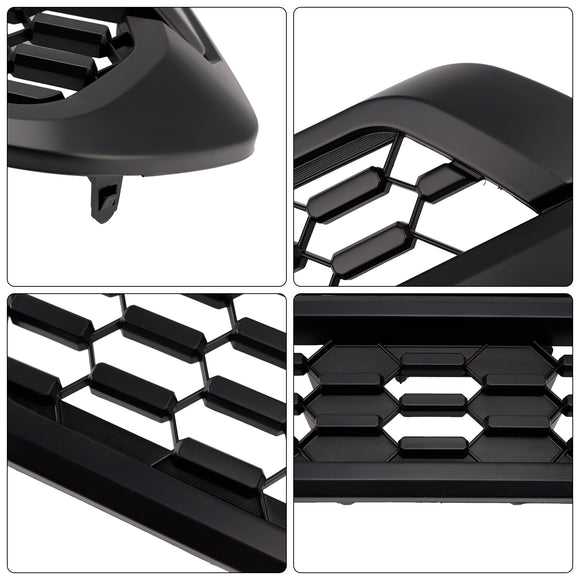 2016–2023 Toyota Tacoma TRD PRO Style Frontgrill mit RGB-Farb-LED-Leuchtbuchstaben, Ersatz-Oberstoßstangengrill