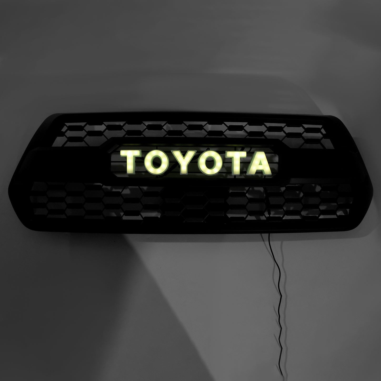Grille avant Toyota Tacoma Trd Pro Toyota Tacoma Trd Pro avec une lettre LED de couleur RVB Remplacement du pare-chocs supérieur gril