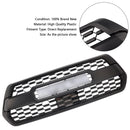 Toyota Tacoma 2016-2023 TRD PRO Style Grille Front Bumper Grill With RGB Color LED Light UP Letter & Sensor Cover-6