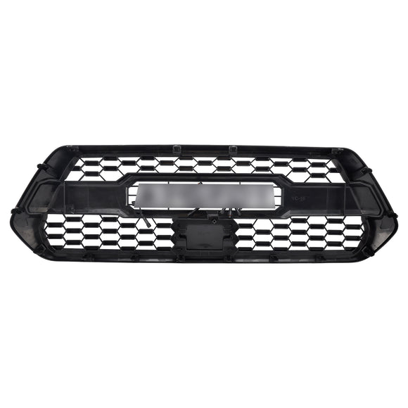 Toyota Tacoma 2016-2023 TRD PRO Style Grille Front Bumper Grill With RGB Color LED Light UP Letter & Sensor Cover