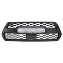 Toyota Tacoma 2016-2023 TRD PRO Style Grille Front Bumper Grill With RGB Color LED Light UP Letter & Sensor Cover-1