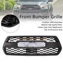 Trd Pro Grill With RGB Color LED Light UP Letter For 2016-2023 Toyota Tacoma Front Bumper Grille W/ LED & Sensor Cover-2