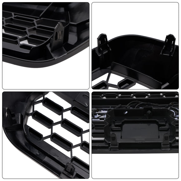 Trd Pro Grill With RGB Color LED Light UP Letter For 2016-2023 Toyota Tacoma Front Bumper Grille W/ LED & Sensor Cover