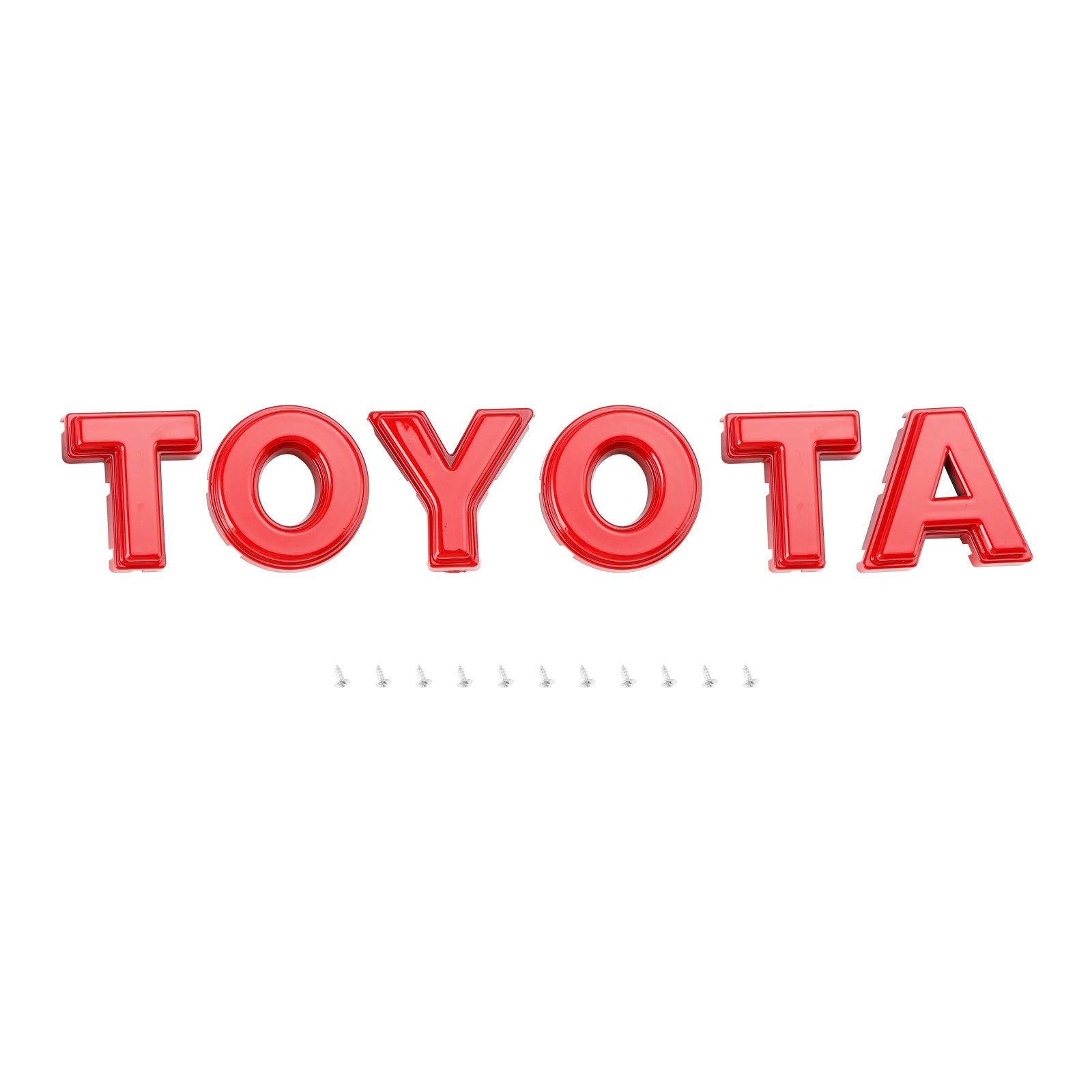 Toyota Tacoma 3rd Gen 2016-2023 Grille W/ Red Letter TRD PRO Style Grill + Sensor Cover