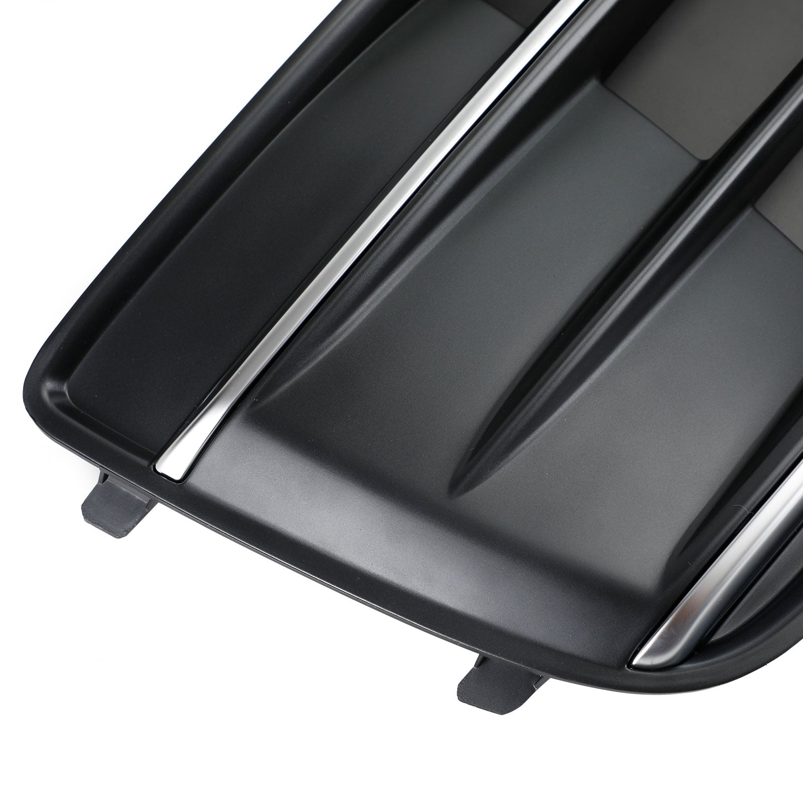 Audi Q5 2018-2021 FY 2PCS Front Bumper Lower Cover Grill Honeycomb Mesh Black Fog Light Grille