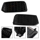 Audi Q5 2018–2021 GJ 2 Stück Frontstoßstange untere Abdeckung Grill Honeycomb Mesh Schwarz Nebelscheinwerfergitter-28