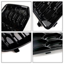 Audi Q5 2018–2021 GJ 2 Stück Frontstoßstange untere Abdeckung Grill Honeycomb Mesh Schwarz Nebelscheinwerfergitter-33