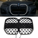 2020-2026 BMW G22 G23 Série 4 Pare-chocs avant Black Diamond LED Grille de remplacement-1