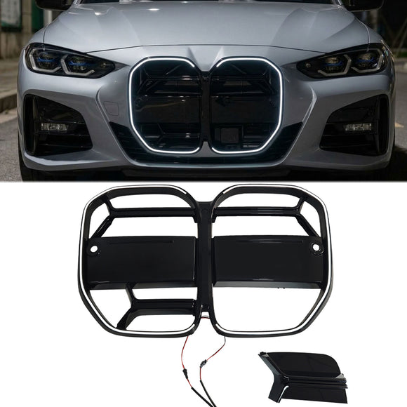 Calandre LED pour pare-chocs avant de Style CS, pour BMW série 4 G22 G23 2022 – 2026 avec ACC