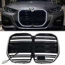 2022-2026 BMW 4-serie G22 G23 M4-stijl voorbumper LED zwart rooster met ACC-gat-1