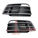 Audi SQ5/Q5 Sline 2018–2021 Frontstoßstange, unterer Grill, Nebelscheinwerfer, schwarzer Ersatzgrill-9