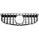 2008-2012 Mercedes Benz GLK-Class X204 GLK350/300/250CDI Front Bumper Grill Black Chrome AMG Style Grille-9