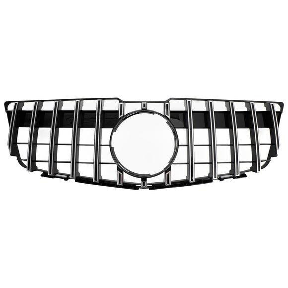 2008-2012 Mercedes Benz GLK-Class X204 GLK350/300/250CDI Front Bumper Grill Black Chrome AMG Style Grille