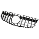 2008-2012 Mercedes Benz GLK-Class X204 GLK350/300/250CDI Front Bumper Grill Black Chrome AMG Style Grille-7